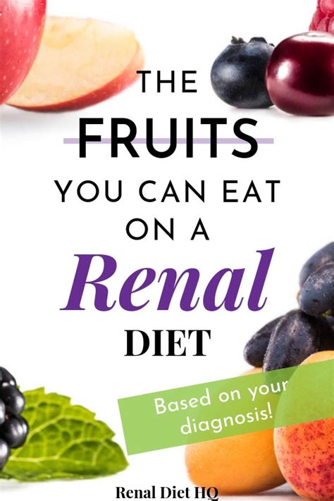 But what exactly is it, and why is it so important? Renal Diet Fruit - The Best Options | Renal Diet Menu