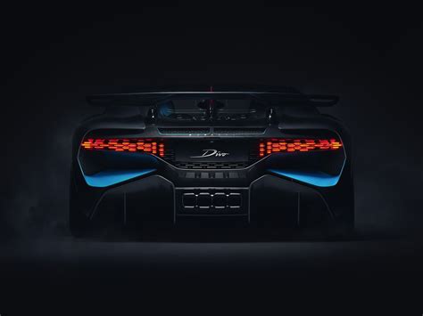 2018 Bugatti Divo Rear View Hd Cars 4k Wallpapers Images