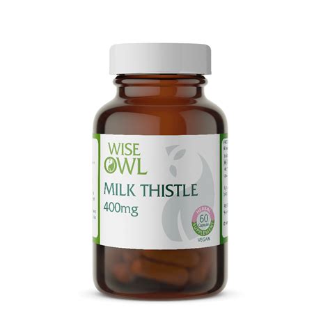 Milk Thistle Supplement Milk Thistle Capsules Wise Owl Health