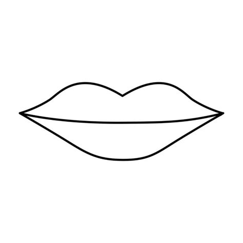 Dibujos De Labios Para Imprimir Como Dibujar Labioslips