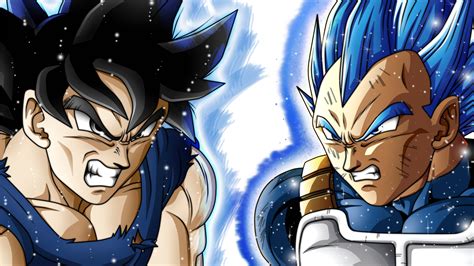 Dragon ball super is reaching its climax, especially with the recent climatic battle between jiren and goku. Vegeta new form and Goku Ultra Instinct by AngelArts2 on ...