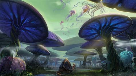 The monster arena is a battle arena in final fantasy x, situated in the calm lands. fantasy Art, Magic Mushrooms Wallpapers HD / Desktop and ...