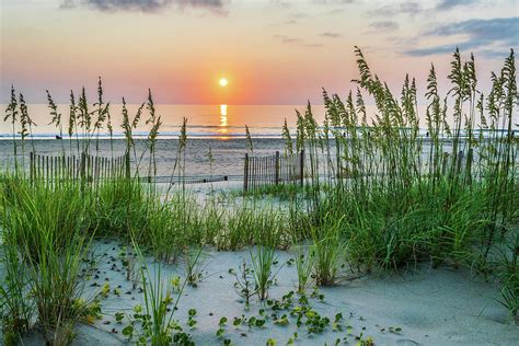 Beach Sunrise Outer Banks North Carolina Photograph By Aaron Geraud