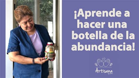 Aprende A Hacer Una Botella De La Abundancia YouTube