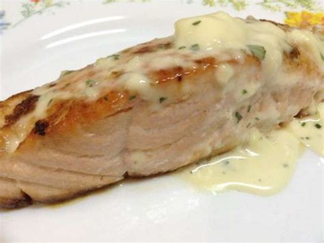 Recettes de Saumon Poele a la Creme