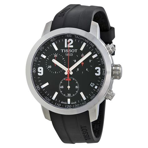 After several mergers and name changes. Tissot T0554171705700 PRC 200 Mens Chronograph Quartz Watch