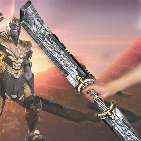 Length M Thanos Double Edged Sword Cosplay Avengers Endgame