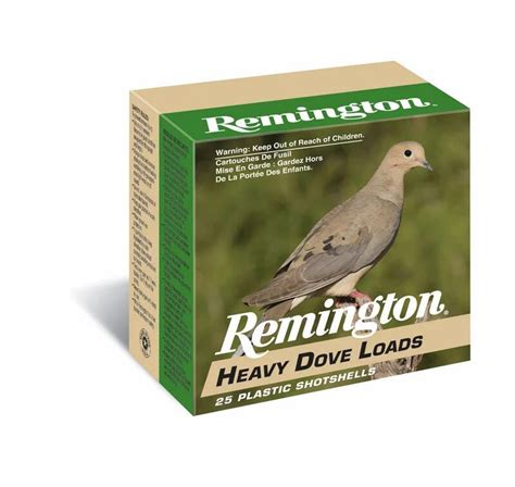 Remington Heavy Dove Load 12 Gauge 275 75 1 18oz Payload