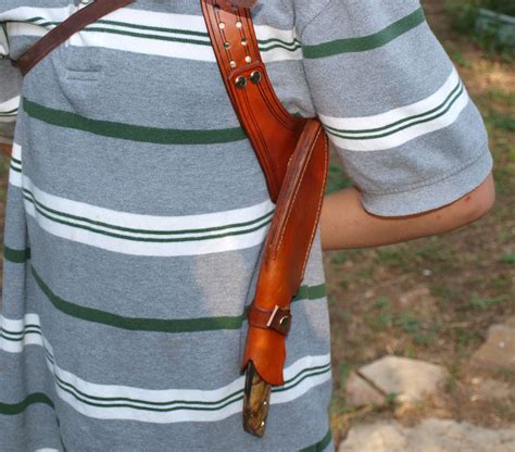 Conceal Carry Shoulder Rig Knife Leather Pinterest Conceal Carry