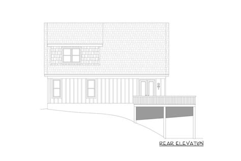 2 Story Mountain House Plan With Main Floor Master Suite 68747vr