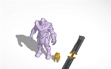 3d Design Thanos Tinkercad