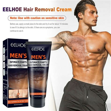 Mens Intimate Genital Hair Removal Cream For Sensitive Areas Extra