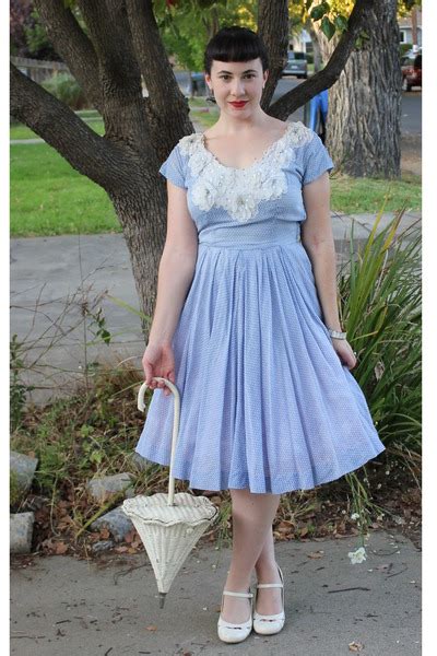 This light blue princess wedding gown reminds us of her glamorous looks in the movie and is key to transforming you from everyday to princess bride. Light Blue Vintage Dresses | "bday date night" by ...