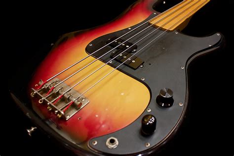 Ibanez Precision Fretless Silver Series Bass 1978 3 Color Reverb