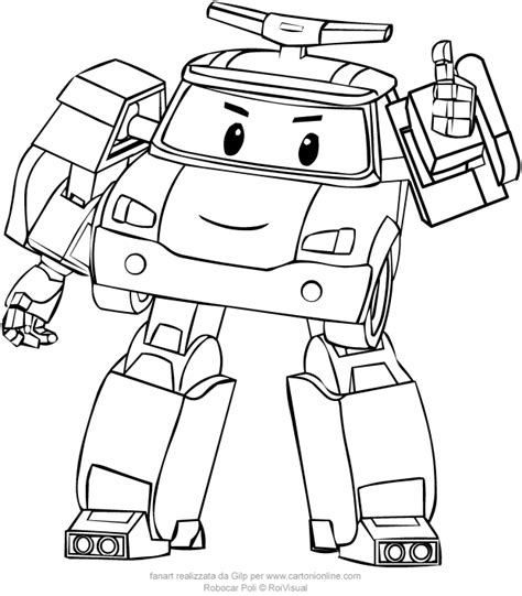 Robocar Poli Drawing at GetDrawings Free download