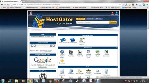 How To Make Email Id Through Hostgator Cpanel By Feedingblog Youtube