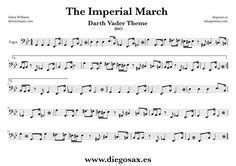 2.1.1 for piano solo (tours). diegosax: The Imperial march easy Johnn Williams score for Flute, alto saxophone, trumpet ...