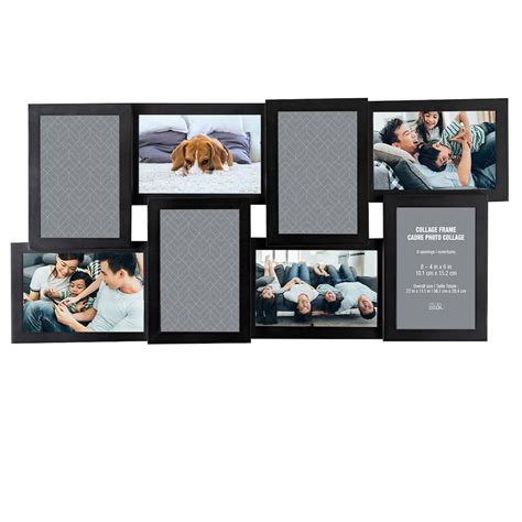 4x6 Four Opening Collage Picture Frame With Four Portrait Picture