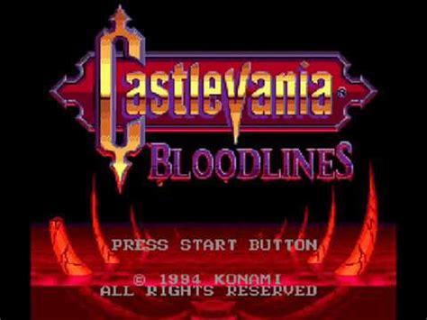 Dennis Mott Castlevania Cursed Bloodline Tribute Hq Youtube