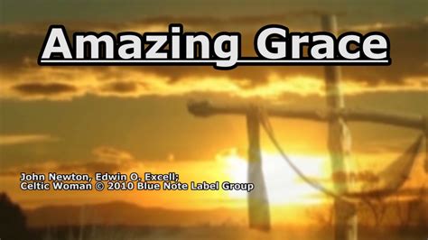 Amazing Grace Celtic Woman Lyrics Youtube