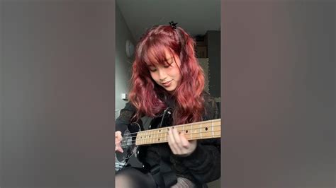 She Plays Bass Beabadoobee Bass Cover Youtube