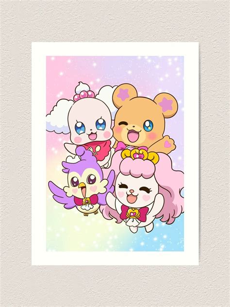 Precure Fairies Art Print For Sale By Realinspiration Redbubble