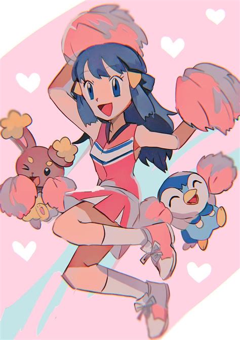 Dawn Piplup And Buneary Pokemon And 2 More Drawn By Hinannbot