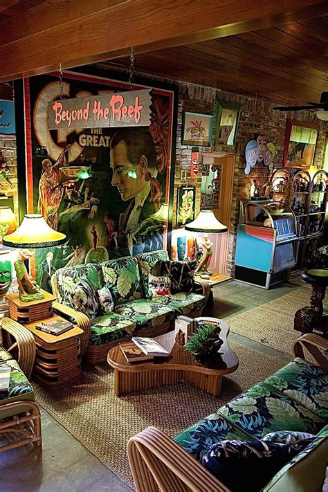 101 Inspiring Vintage Room Designs Decoratoo Tiki Room Tiki Bar