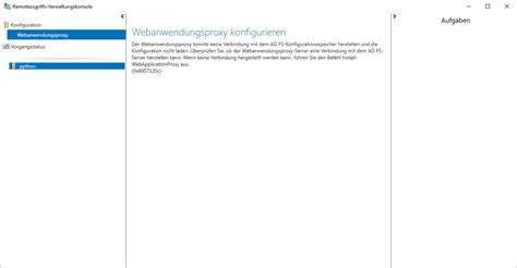 Hier zeigen wir dir, wie du dieses problem beheben kannst. Wissensdatenbank: Microsoft Webanwendungsproxy kann keine ...