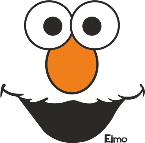 Elmo Clipart Eye Sesame Street Elmo Face Hd Png Download 716x716