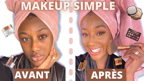 Makeup Simple Sur Peau Noire Apprendre à Ce Maquiller Avec Des