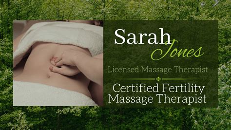 Sarah Jones Licensed Massage Therapist