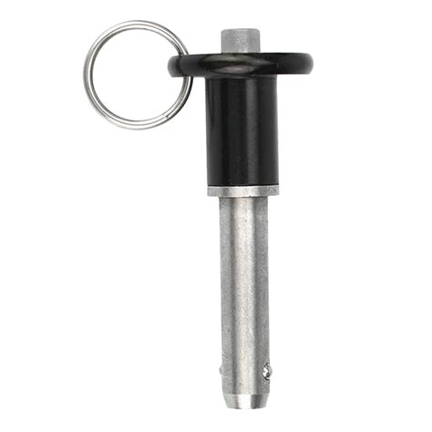 Steel Ball Lock Quick Release Pin Dia 6mm L 25mm Push Button With