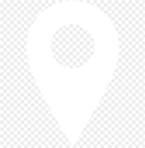 Location Icon White Fa Icon Map Marker Png Image With Transparent