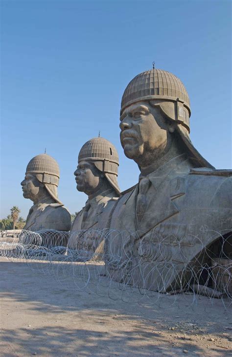 Dvids Images Three Statues Of Saddam Hussein Image 3 Of 5