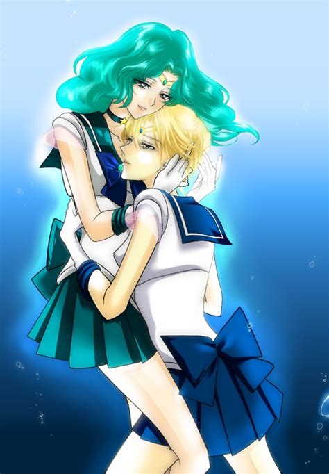 Sailor Neptune And Sailor Uranus Сэйлор мун