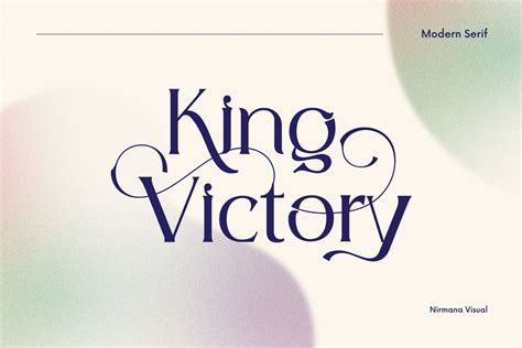 King Victory Font Nirmana Visual Fontspace