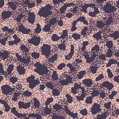 Trendy Leopard Skin Seamless Pattern Texture Repeat Abstract Animal