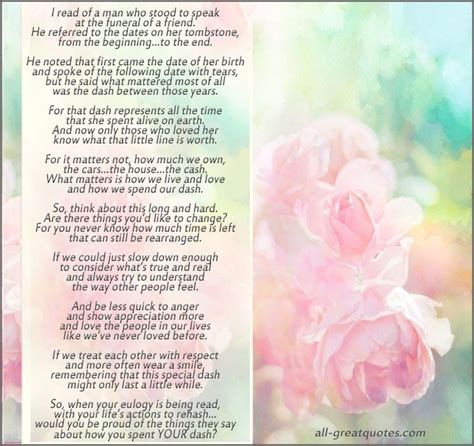 A Poem With Pink Flowers On It And An Image Of The Words In Front Of It
