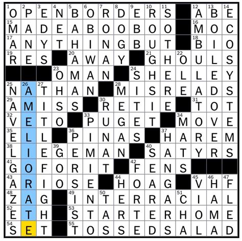 You can find this question in any other. Rex Parker Does the NYT Crossword Puzzle: Half a ten-spot ...