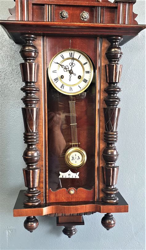 Antiques Atlas Antique Spring Vienna Wall Clock As619a704 S 216