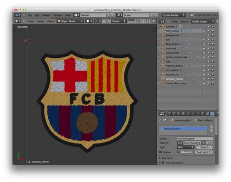 Everything 3D: Creating Embroidery in Blender