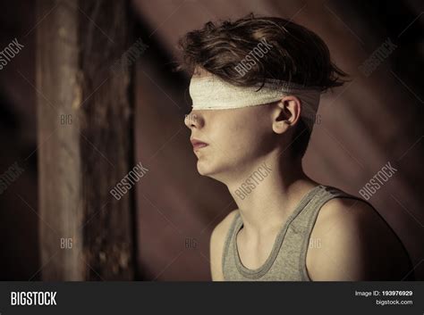 Teenage Boy Tied Image Photo Free Trial Bigstock