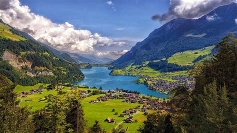 Swiss Lake 5 By Roman Wieckowski Swiss Country Natural Landmarks Switzerland