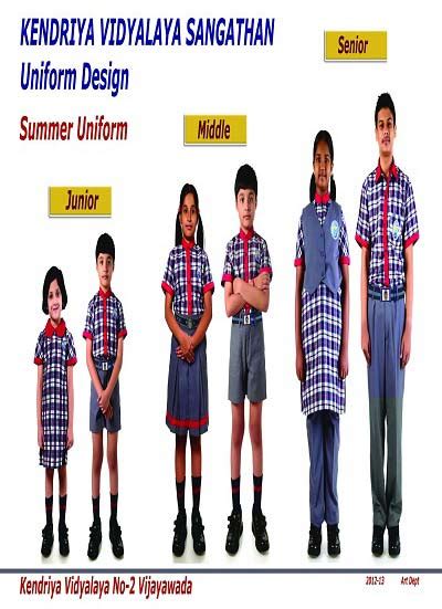New Kendriya Vidyalaya Uniform Summer Img Napkin