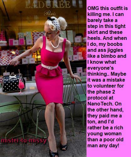 Forced Tg Captions Sissy Captions Sissy Dress Tight Skirt Bimbo