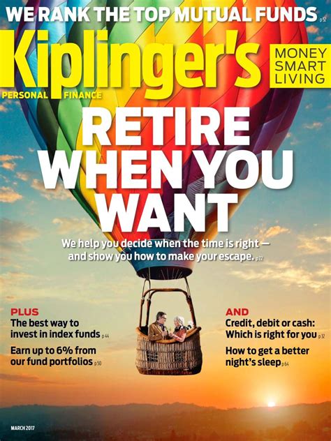 Think through what's essential to your budget and what is not. Free Download Kiplinger's Personal Finance #Magazine ...