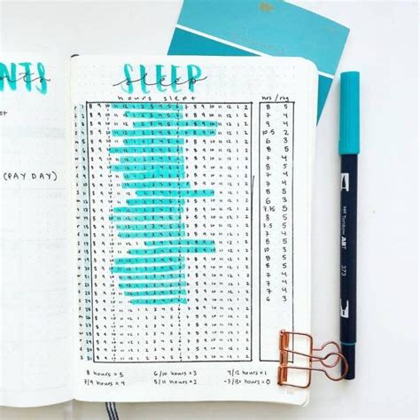 25 Bullet Journal Sleep Tracker Spreads {Monitor your Zzzzzzzs