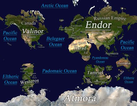 Midgard A Fantasy World Map By Tomme23 On Deviantart Fantasy World