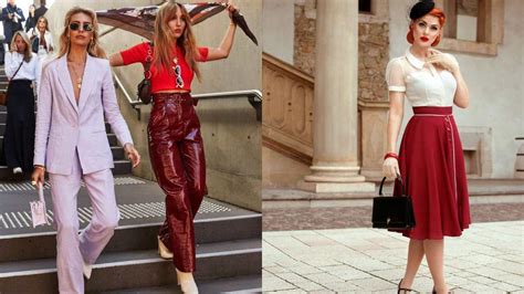 perbedaan gaya retro dan vintage inspirasi padu padan outfit dailysia